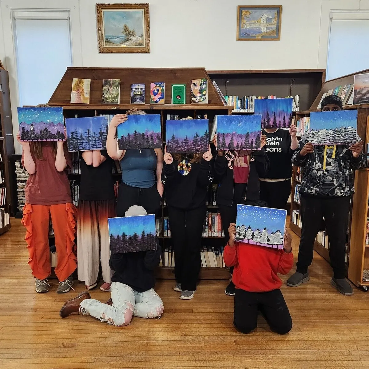 Teen programs at the library