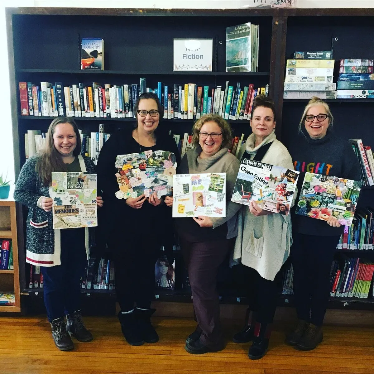 Adult using library digital resources